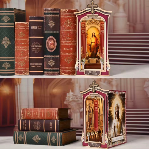 Cathedral Book Nook – Diy Decoration Kit