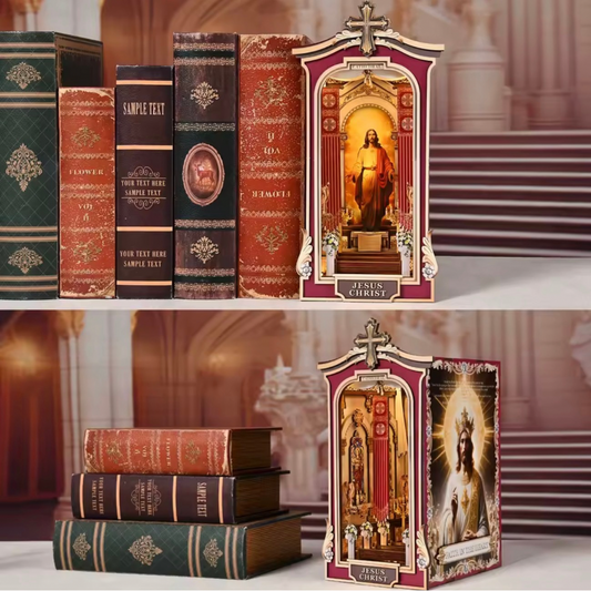 Cathedral Book Nook – Diy Decoration Kit